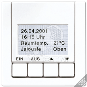 KNX/EIB-инфо-дисплей  слоновая кость (LS2041) - JUNG