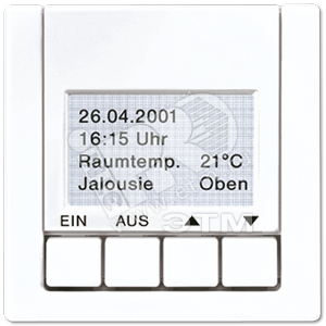 KNX/EIB-инфо-дисплей  белый - JUNG