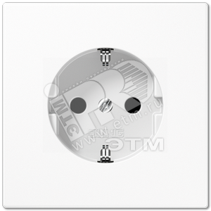 Розетка штепсельная SCHUKO 16A 250V с защитой от детей слоновая кость - JUNG
