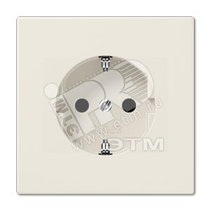 Штепсельная розетка SCHUKO 16A, 250V~  слоновая кость - JUNG