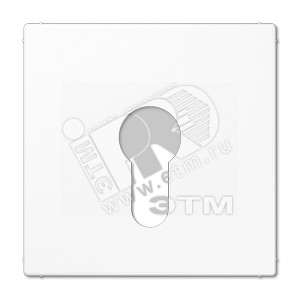 Крышка к выключателю для замочного механизма  белая