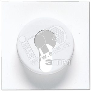 Крышка к выключателю для замочного механизма  белая