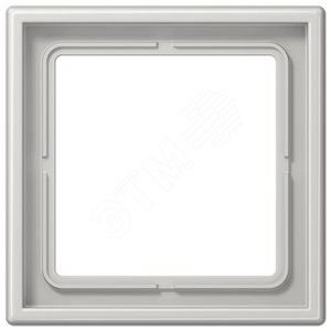 Рамка 1-я для горизонтальной/вертикальной установки  Серия- LS990  Материал- дуропласт  Цвет- светло-серый
