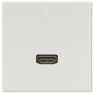 Розетка HDMI (светло-серый) - JUNG