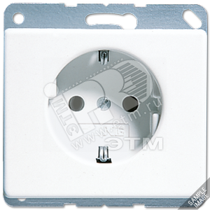 Розетка штепсельная SCHUKO с защитой от детей 16A 250V золотая бронза - JUNG