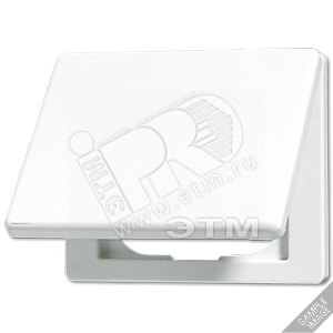 Крышка откидная для штепсельных розеток и изделий с платой 50х50мм золотая бронза