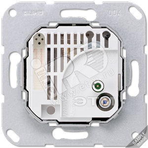 Регулятор температуры воздуха помещений однополюсный перекидной контакт 1 (1)A 24V