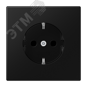 Розетка SCHUKO, дюропласт, черный матовый (LS1520SWM) - JUNG