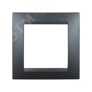 15 Рамка на 1 пост, графит