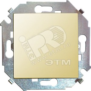 15 Выключатель проходной с 3-х мест (перекрёстный) 16А 250В винтовой зажим слоновая кость