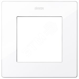 Рамка 1 пост, белый