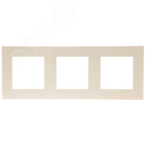 Рамка 3 поста, слоновая кость