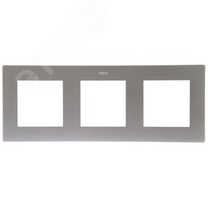 Рамка 3 поста, алюминий