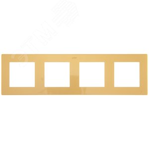 Рамка 4 поста, золото
