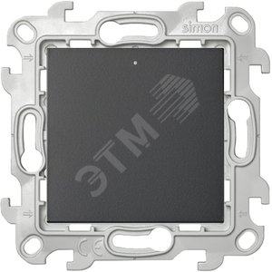 Переключатель с подсветкой, графит