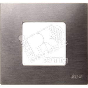 Рамка-декор на 1 пост для 2700610-03., S27Pl, титан - Simon
