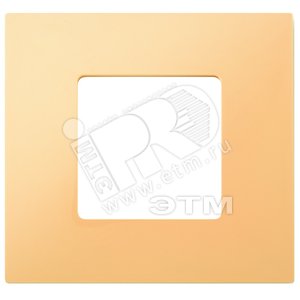 Рамка-декор на 1 пост для 2700610-03., S27Pl, кремовый - Simon