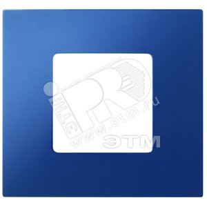 Рамка-декор на 2 поста для 2700620-03., S27Pl, синий - Simon