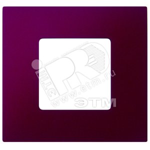 Рамка-декор на 3 поста для 2700630-03., S27Pl, Артик баклажан - Simon