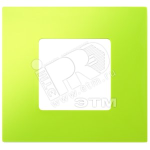 Рамка-декор на 4 поста для 2700640-03., S27Pl, фисташковый - Simon