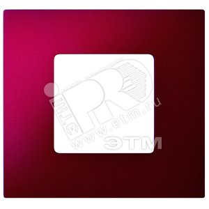 Рамка-декор на 4 поста для 2700640-03., S27Pl, Артик красный - Simon
