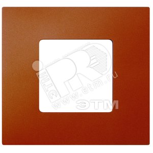 Рамка-декор на 4 поста для 2700640-03., S27Pl, Артик апельсин - Simon