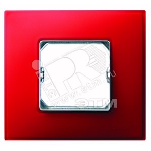 Neos Рамка 2 пост рубиновый