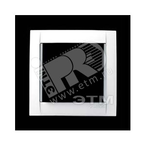 Рамка на 1 пост 82 5x82 5mm, S34, алюминий (34610-33) - Simon