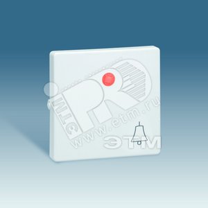 Клавиша звонок для 73160-39, S73L белый