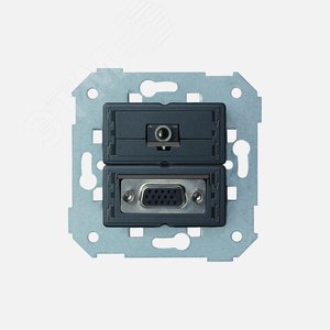 Коннектор VGA HD15, мама + мини-джек 3,5мм, S82, S82N, 82 Detail