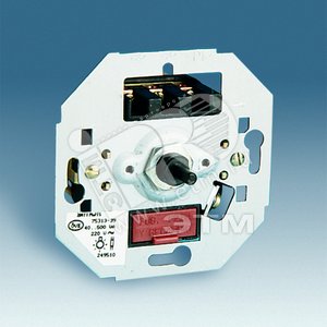 Регулятор напряжения поворотно-нажимной, 40-300Вт 230В, S27,82,82N, 88, механизм - Simon