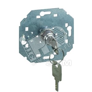 Кнопка - проходной выключатель с ключём, S82,82N,88, механизм