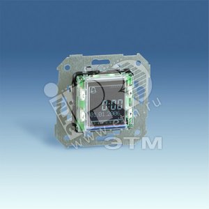 Будильник цифровой, ЖК дисплей, 230В, S27,82,82N,82C,88, механизм - Simon