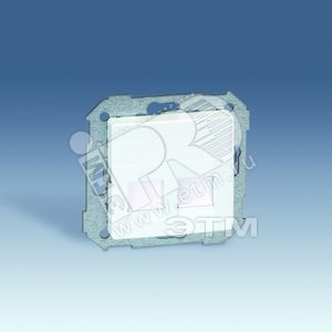 Адаптер на 2 RJ45(12) 75528-, 75540-, 75541-, 75544-39, шторки, S82,82N, графит