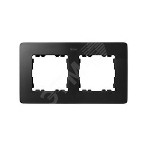 Рамка 2 поста S82 Detail графит-алюминий