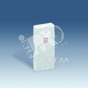 Клавиша узкая с индикатором для 75134-69, S82C, белый