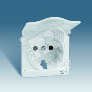 Накладка с крышкой и индикатором напряжения для 75432-, 75464-39, S82,82N, алюминий