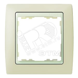 Рамка на 4 поста, S82, белый