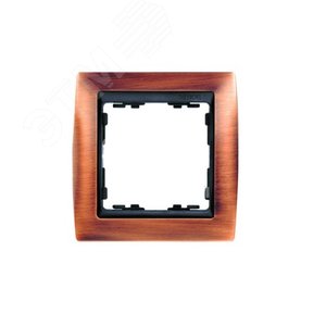 Рамка на 2 поста, S82, античная медь - графит