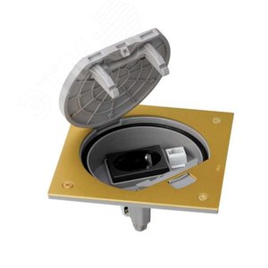 Connect Основа влагостойкая IP66 с розеткой с заземлением К45 и коннектором RJ45 кат.5 - Simon