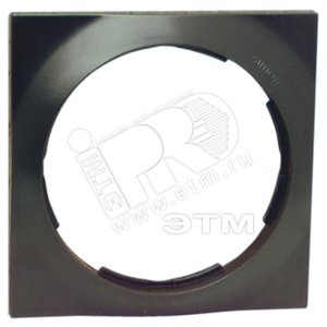Рамка 3 поста, квадрат, S88, графит - Simon