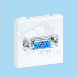 Connect Плата с разъемом VGA мама (15 контактов) винты 45х45мм алюминий