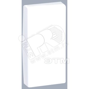 Connect Клавиша узкая для выключателя K301 K45 225х45мм белый - Simon