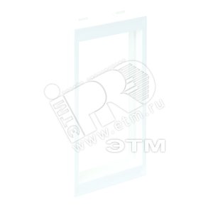 Connect Адаптер на 2 розетки K11-.. K45 45х45мм CIMA-модуль 52x108 мм SC белый - Simon