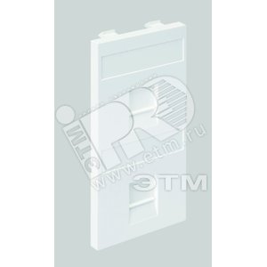 Connect Адаптер на 2 RJ45 CJ545U(FM) CJ546U(FM) шторки CIMA-модуль 52x108мм SC алюминий