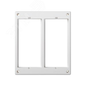 Connect Рамка на 2 S-модуля к монтажным коробкам SM250 SM260 Сима Классик белый