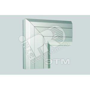 Connect Угол плоски (вверх) для ТК01163-8 алюминий - Simon