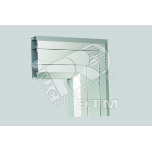 Connect Угол плоски (вниз) для ТК01133-8 алюминий