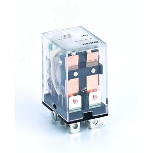 Промежуточное реле 2 конт. с LED инд. 10А 230В AC ПР-102 - SE (DEKraft)