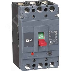 ВА-40А 50кА ВА-332 РЭ400А DEKraft - фото 2